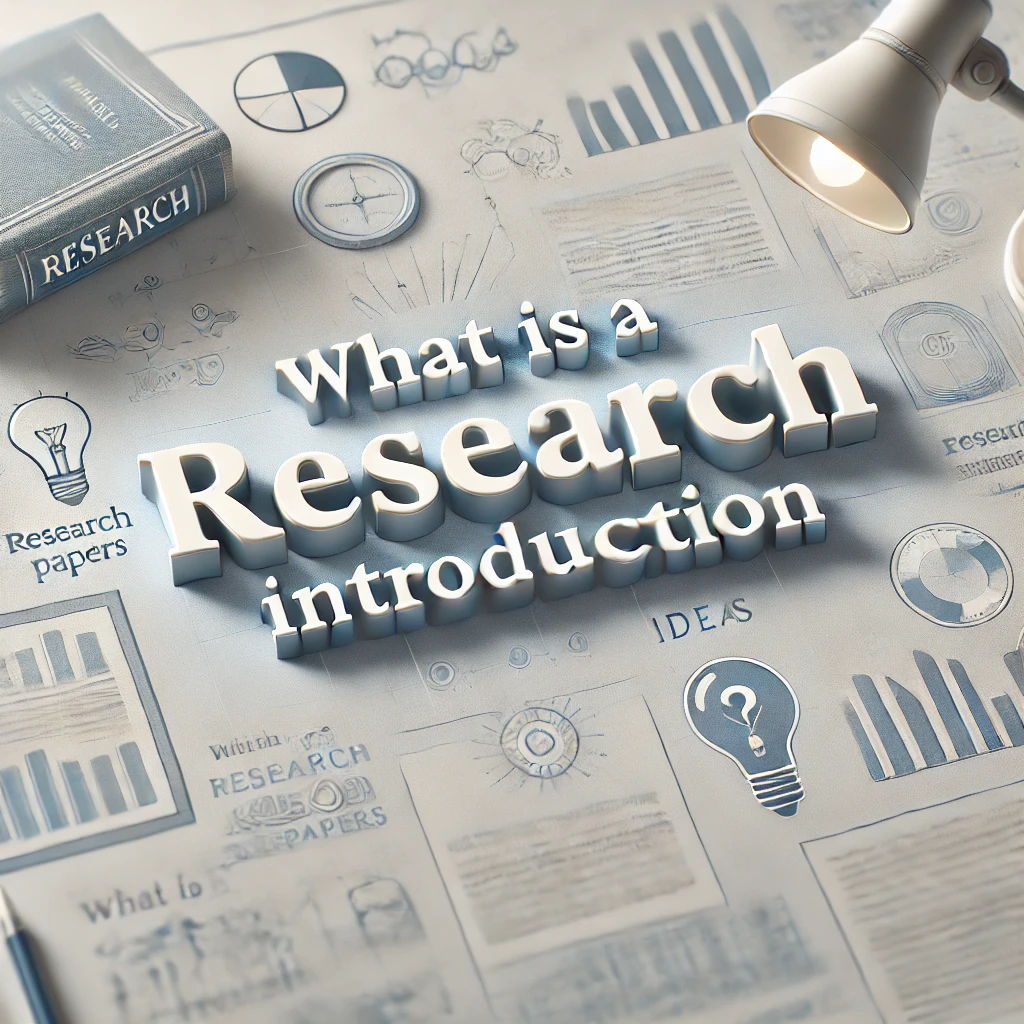 What is a Research Introduction