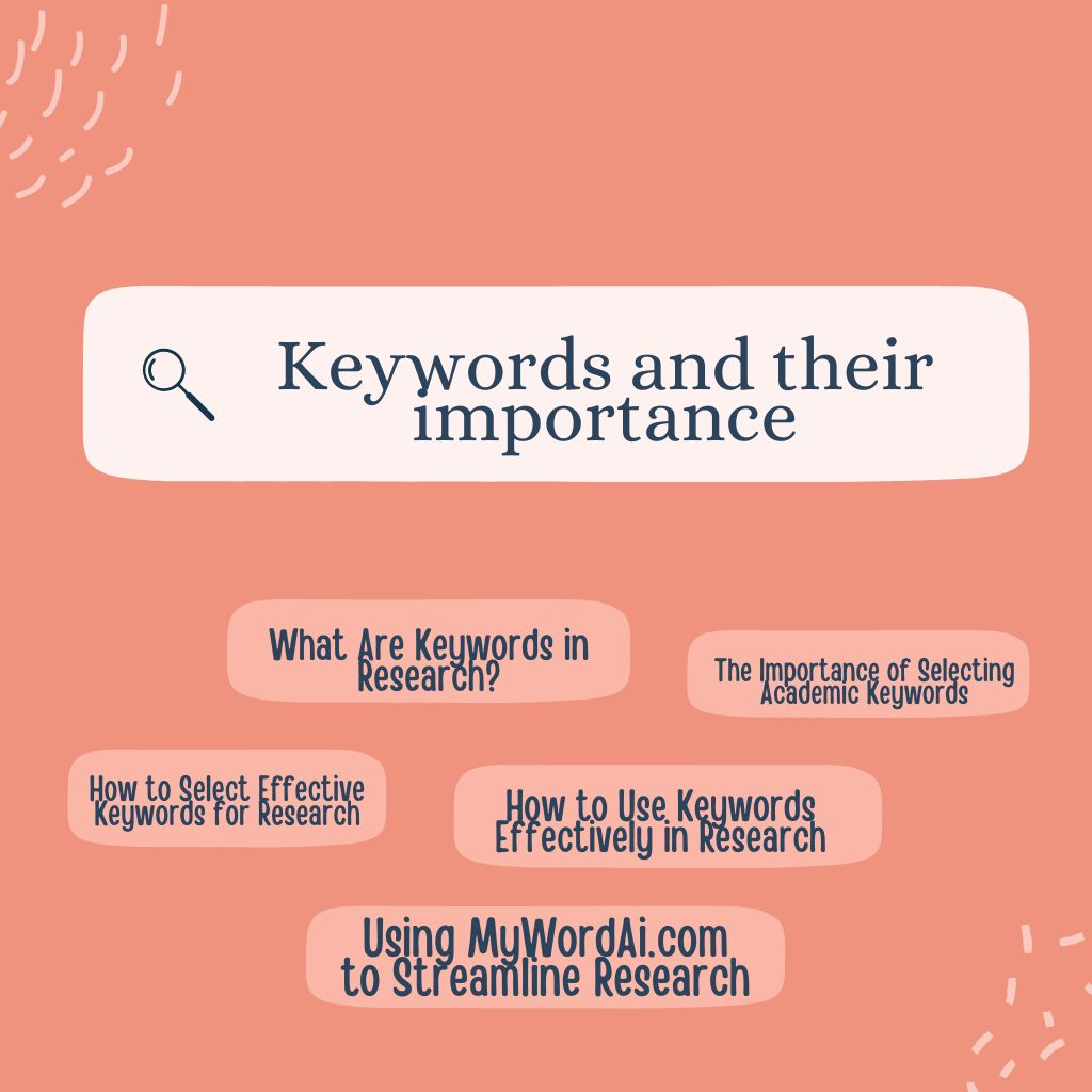 Keywords and Their Importance in Research